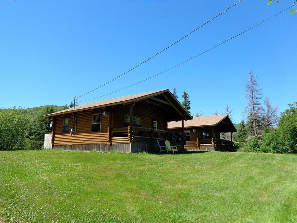 Cajun Cedar Log Cottages Margaree Forks Екстер'єр фото