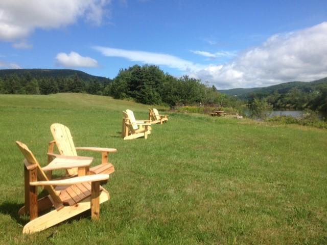 Cajun Cedar Log Cottages Margaree Forks Екстер'єр фото