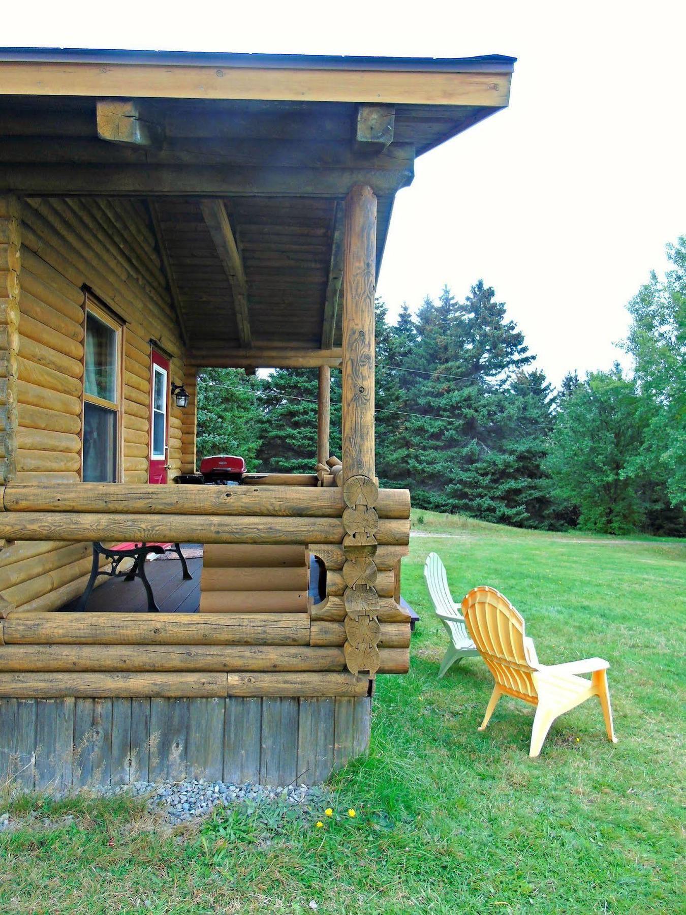 Cajun Cedar Log Cottages Margaree Forks Екстер'єр фото